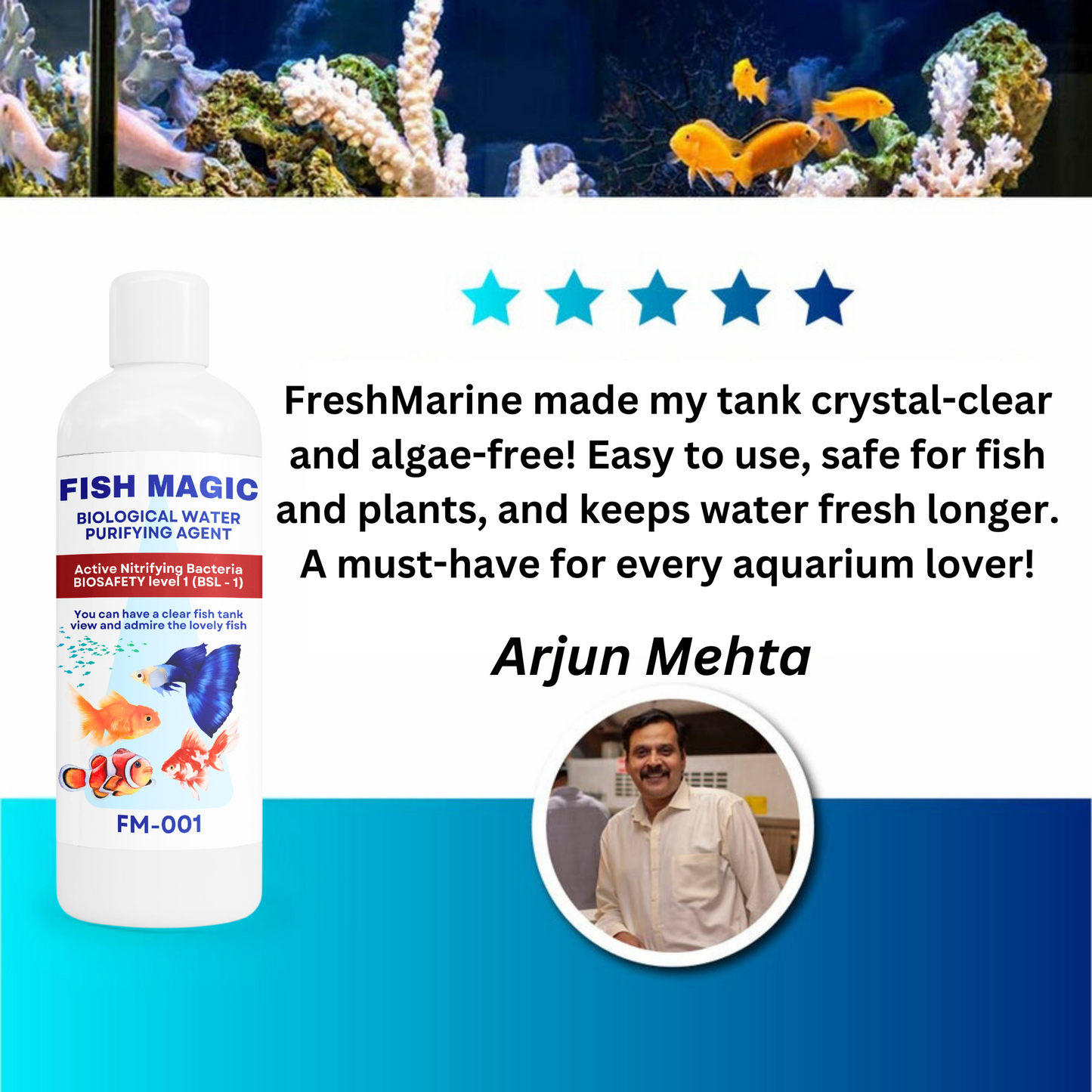 Fish Magic - Water Purifier & Algae Remover