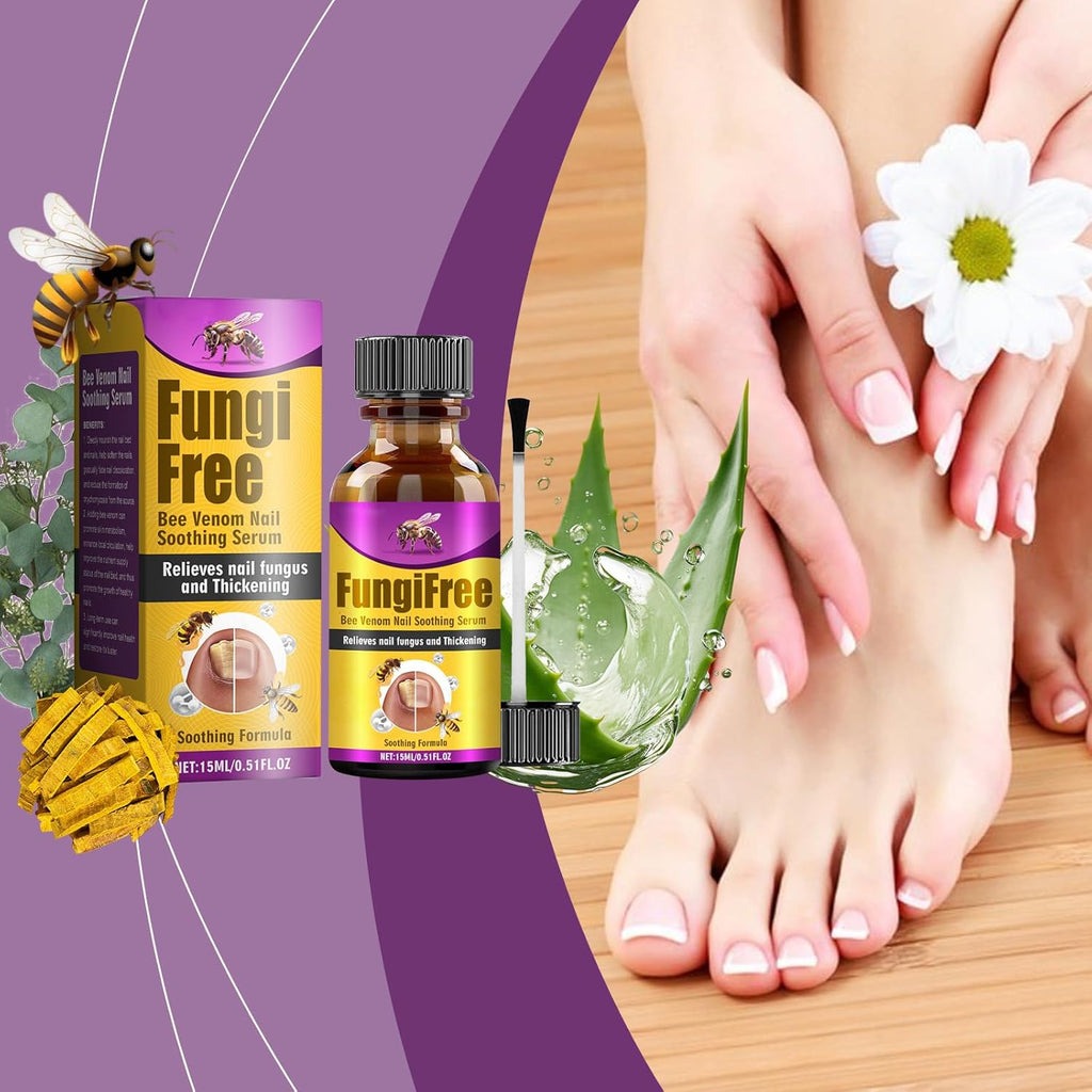 Fungi Free Bee Venom Nail Treatment Solution Serum (15ml)- BUY 1 GET 1 FREE🔥